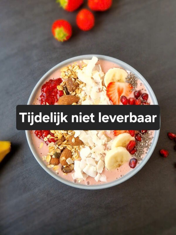 Aardbeien Banaan Bowl